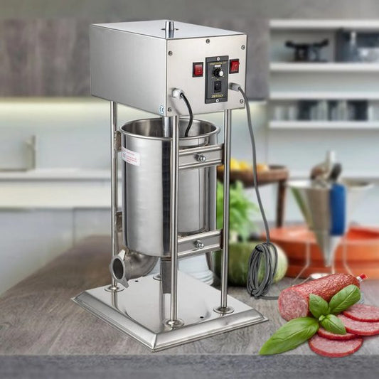 Професионална Електрическа Пълначка 10 Литра – Неръждаема Стомана, Множество Скорости