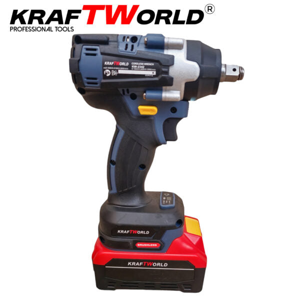 Акумулаторен Ударен Комбиниран Гайковерт-Винтоверт Kraftworld с 2 Батерии
