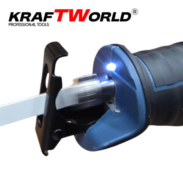 Професионален Акумулаторен Саблен Трион KraftWorld + 3 ножчета