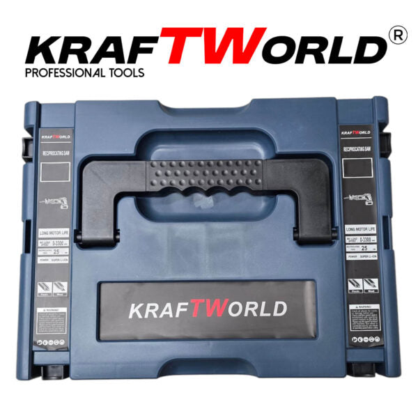Професионален Акумулаторен Саблен Трион KraftWorld + 3 ножчета