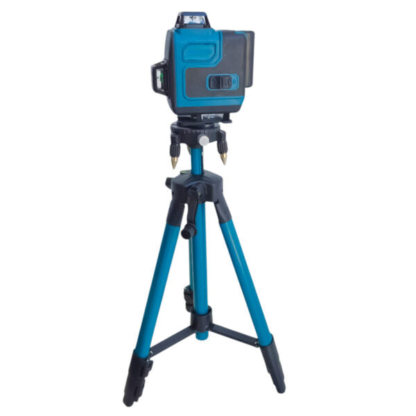 Самонивелиращ Лазерен Нивелир 4D с 16 Линиии Зелен Лазер и Тринога в Куфар