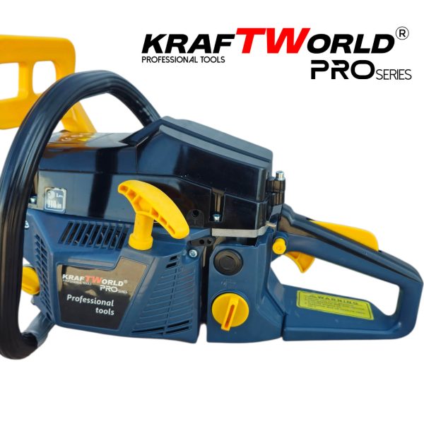 Бензинова резачка KraftWorld PRO 7.5 HP, 72cc, Easy Start, антивибрационна система