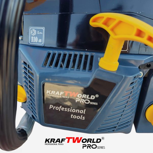 Бензинова резачка KraftWorld PRO 7.5 HP, 72cc, Easy Start, антивибрационна система