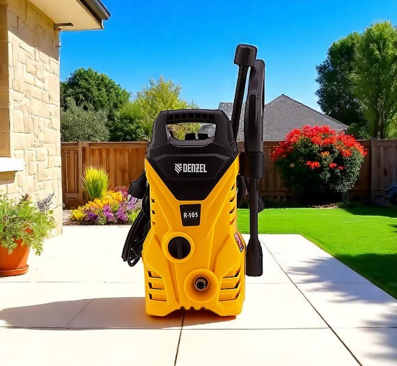 Водоструйка DENZEL 1400W, 105 bar, 5 м маркуч