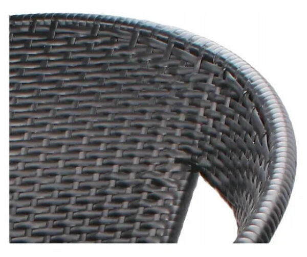 Градински Ратанов Комплект Teresa – Маса и Два Стола – Идеален за Отдих на Открито!