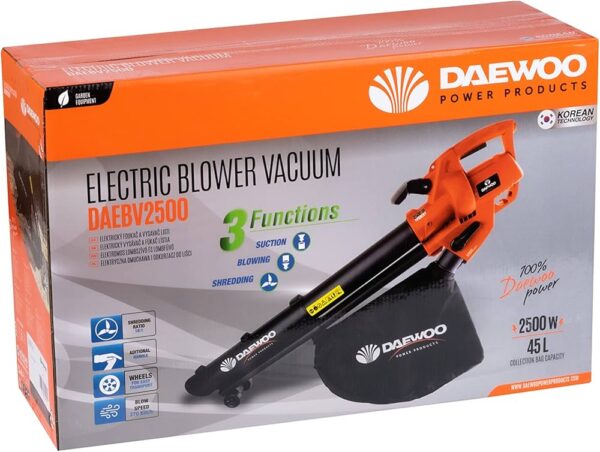 Електрически листосъбирач Daewoo DAEBV45L 2500W