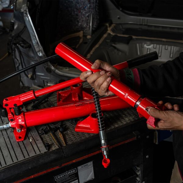 Хидравлична Разпъвачка 10тона KraftWorld – 16 Части