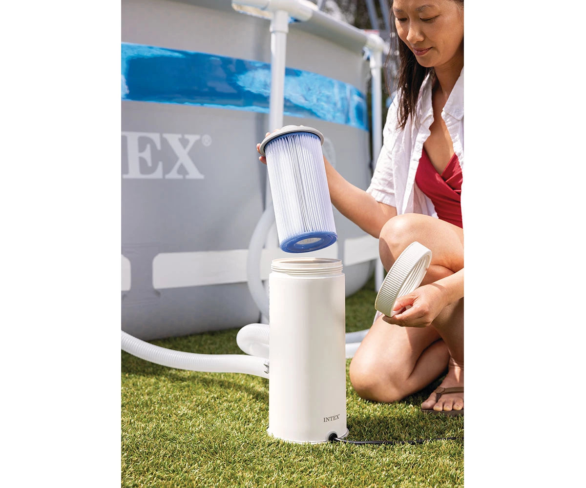INTEX - Филтърна помпа за басейни C1000 Cartridge Filter Pump, 220-240V