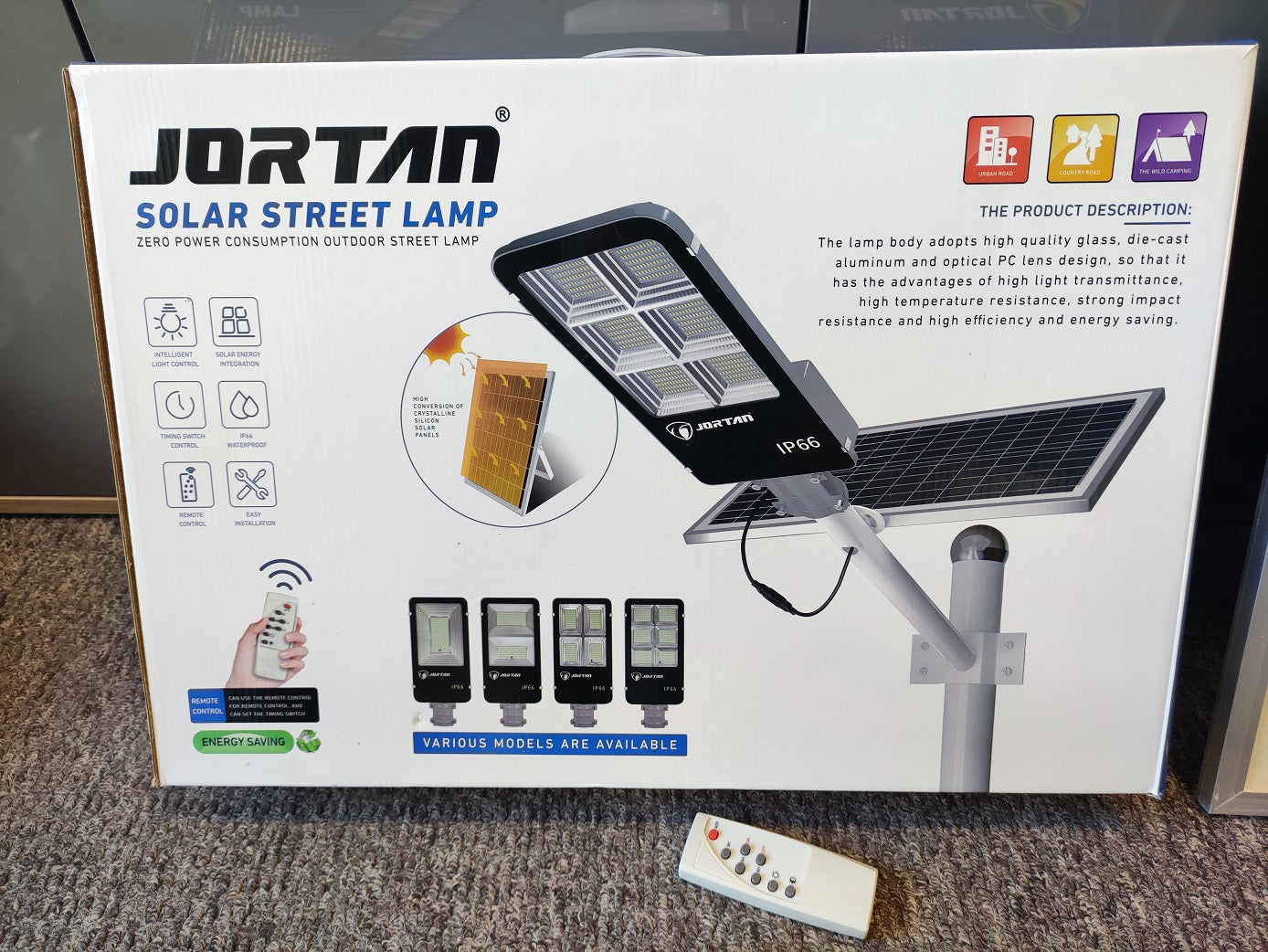 Соларна осветителна система JORTAN 400W