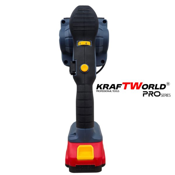 Акумулаторна вендуза за плочки KraftWorld 21V 2Ah вибрираща до 75кг