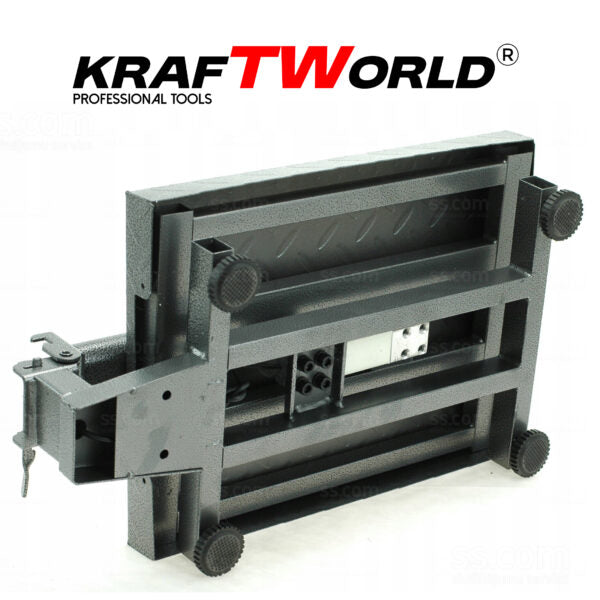 Електронен платформен кантар KraftWorld – до 500 кг, платформа 80×60 см