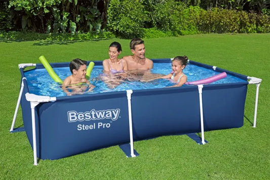 Сглобяем Басейн BESTWAY Steel Pro 56411 300x201x66 см с Филтърна Помпа