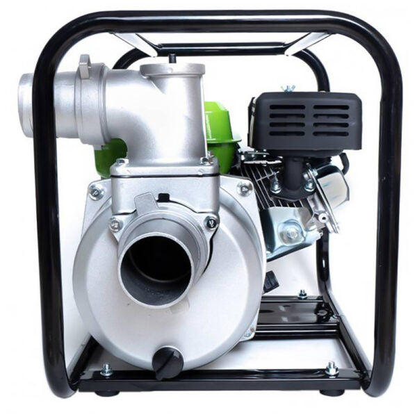 Бензинова водна вода 3 цола, дебит 60000 л./час, 28м напор на изпомпване, 7 м дълбочина на засмукване