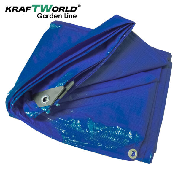 Устойчив Брезент Kraftworld Garden Line – 70 g/m², с гумирани ъгли, различни размери