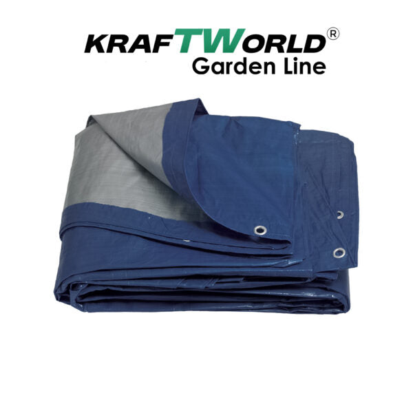 Устойчив Брезент Kraftworld Garden Line – 70 g/m², с гумирани ъгли, различни размери