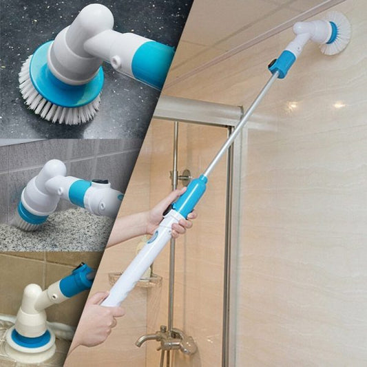 Въртяща електрическа четка за почистване на баня и плочки Spin Scrubber