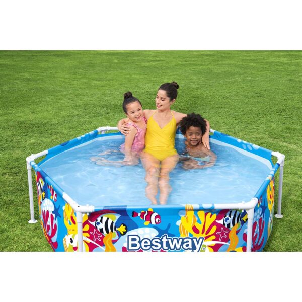 Басейн Сглобяем BESTWAY Steel Pro 183×51см с Покрив
