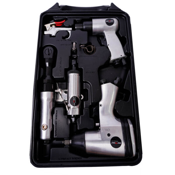 Пневматични инструменти KraftWorld комплект 72 части