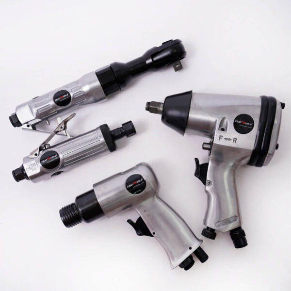 Пневматични инструменти KraftWorld комплект 72 части