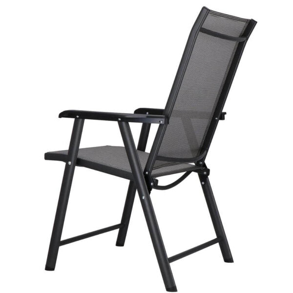 Градински стол Позитано – Kraftworld Garden сгъваем, дишащ, с регулируема облегалка,за градина и къмпинг