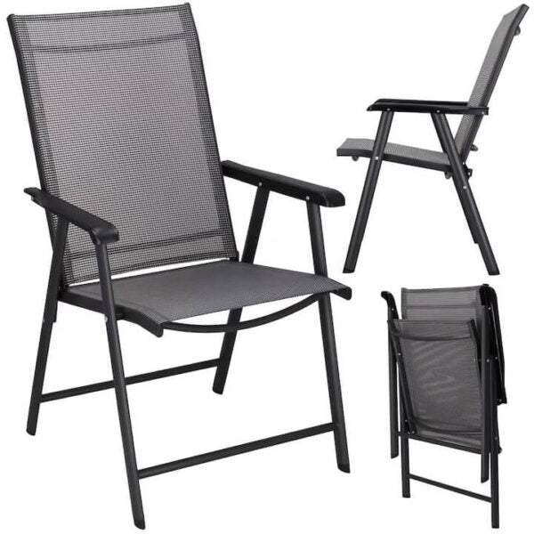 Градински стол Позитано – Kraftworld Garden сгъваем, дишащ, с регулируема облегалка,за градина и къмпинг