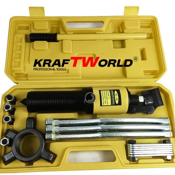 Професионална Хидравлична скоба KraftWorld 15T – за лагери, фланци и зъбни колела