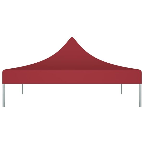 Червено платнище за шатра 3×3 – Водоустойчиво и UV защитено покривало за градинска сгъваема тента