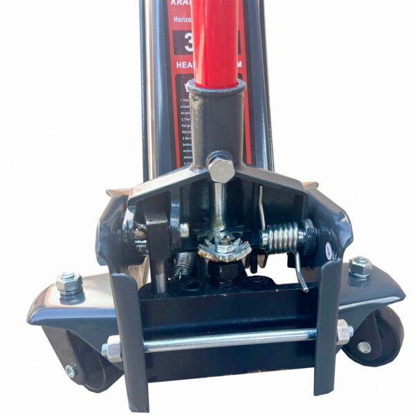 Нископрофилен хидравличен крик тип крокодил KraftWorld 3т 140-460 мм