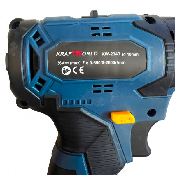 Комплект Акумулаторни Безчеткови Машини 4в1 от Kraftworld Ъглошлайф,Гайковерт,Винтоверт и Перфоратор