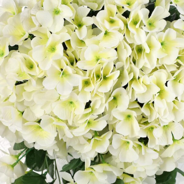 Висящ Букет от Бели Изкуствени Цветя – Тропически Стил 80см