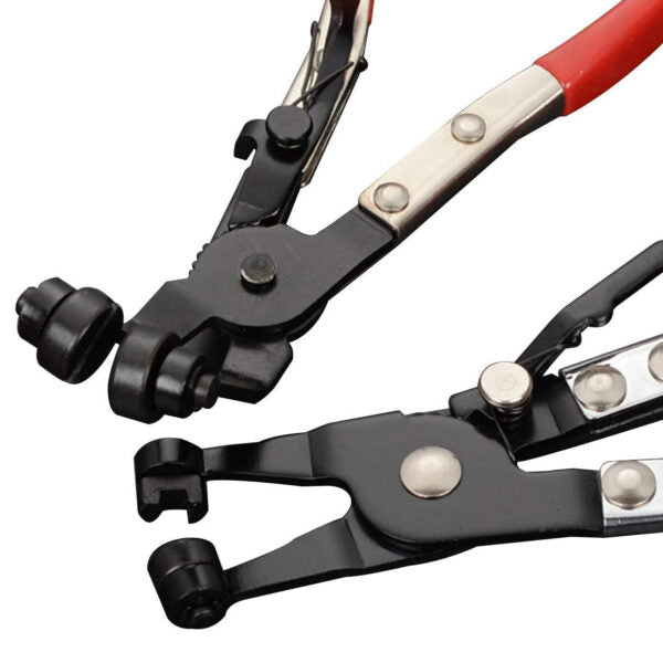 Комплект клещи за скоби на водни съединения 9 части KraftWorld – професионален