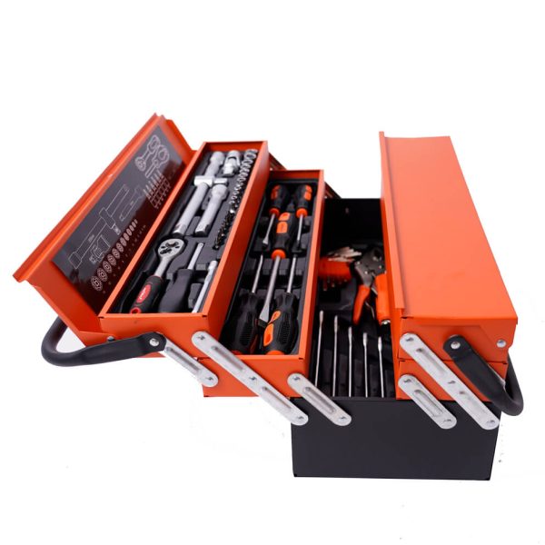 Комплект Инструменти в Метален Куфар 147 Части KRAFT WORLD