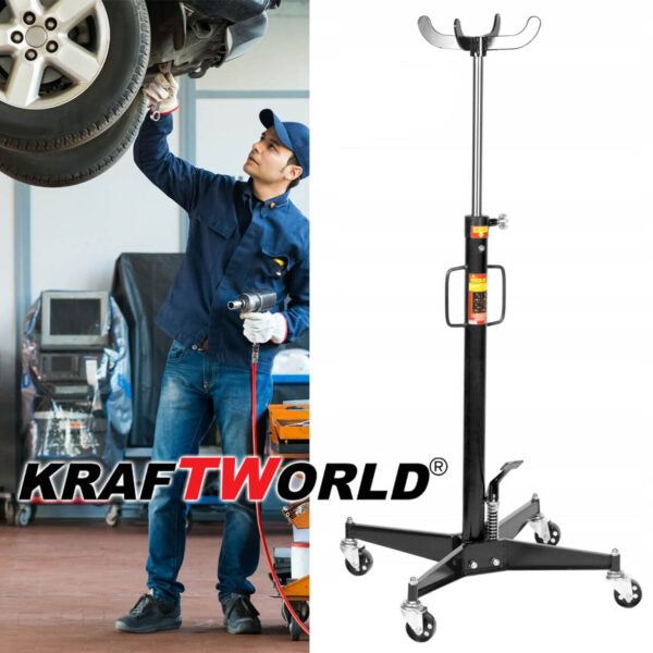 Хидравличен крик KraftWorld 500 кг – за скоростна кутия