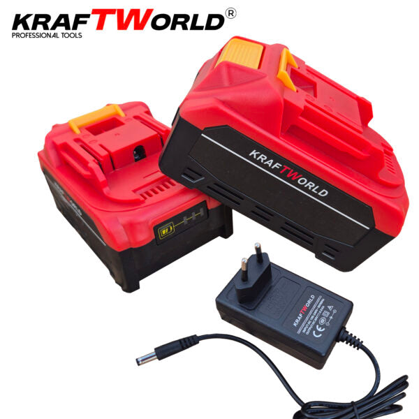 Акумулаторна Мини Резачка с 2 Батерии и 2 Вериги KraftWorld