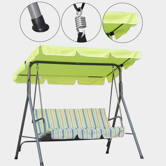 Триместна люлка Тоскана Лайм- регулируем сенник, с включена възглавница