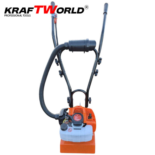 Бензинов Мулти Култиватор KraftWorld – Двутактова Мини Мотофреза