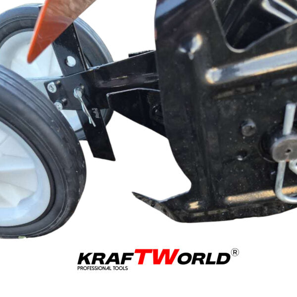 Бензинов Мулти Култиватор KraftWorld – Двутактова Мини Мотофреза