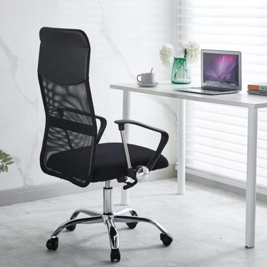 Офис Стол KraftWorld ErgoLine – Ергономичен Модел с Мрежа и Регулации