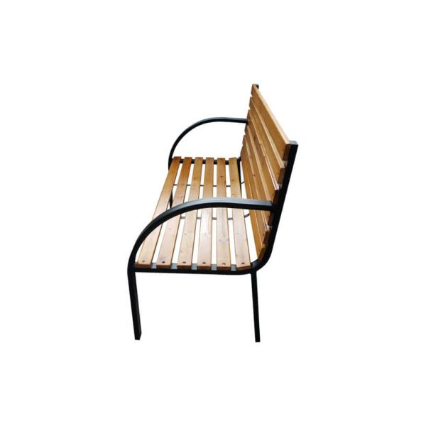 Градинска пейка Siena – дърво и метал, пейка за градина