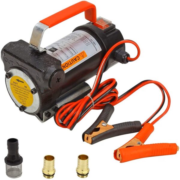 Помпа за гориво и течности KraftWorld 12V – 40 л/мин, 200W