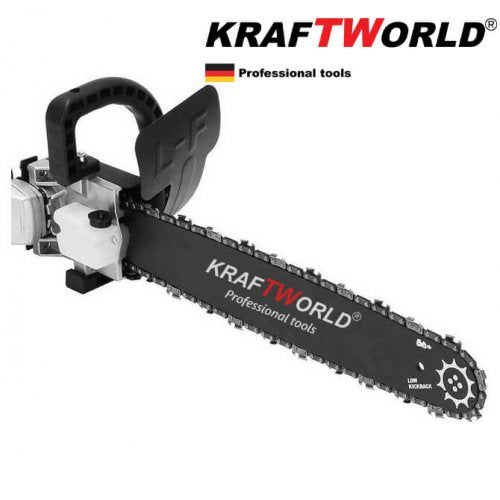 Приставка верижна кастрачка KraftWorld с 2бр верига – резачка за ъглошлайф