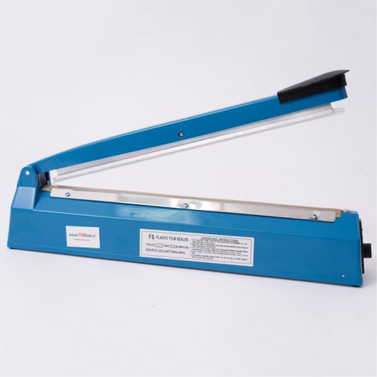 Импулсна лепачка за пликове KraftWorld 40см +Подарък: резервен нагревател – машина за запечатване на найлон
