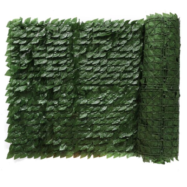 Изкуствена Ограда с Бръшлян 50×300 см – Декоративен Екран за Външна Употреба