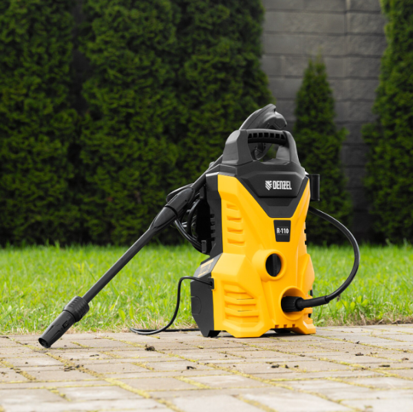 Водоструйка DENZEL 1400W, 105 bar, 5 м маркуч