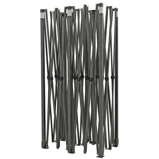 Луксозна градинска шатра KraftWorld 3×6 м – премиум бежово платнище, сгъваема конструкция