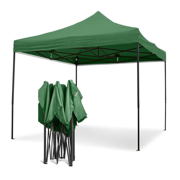 Зелено платнище за шатра 3×3 – Водоустойчиво и UV защитено покривало за градинска сгъваема тента