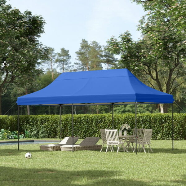 Сгъваема градинска шатра 3×6м – голямо покритие, стабилна конструкция и водоустойчив плат