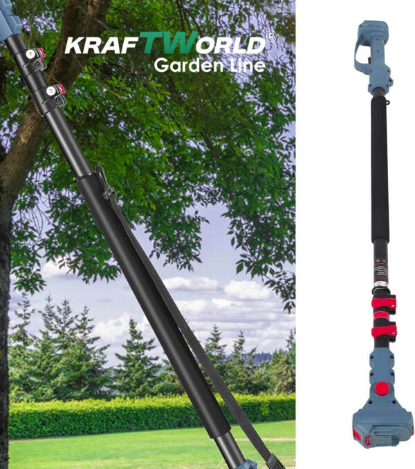 Телескопичен Прът за Резачка или Ножица KraftWorld – Максимален Обхват и Удобство