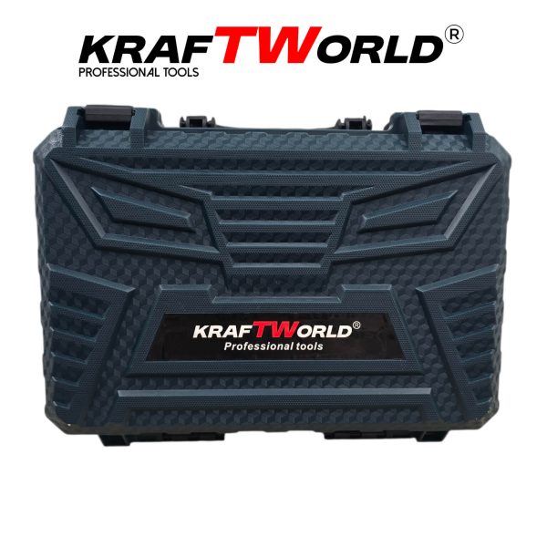 KraftWorld винтоверт + ъглошлайф 76мм комплект 18V 2Ah акумулаторни инструменти