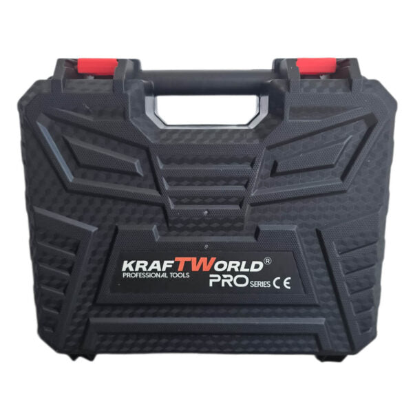 Акумулаторна Водоструйка KraftWorld с 2 Батерии Налягане 26 бара + Kонтейнер за Препарат и Аксесоари